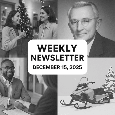 Weekly Newsletter December 15, 2025